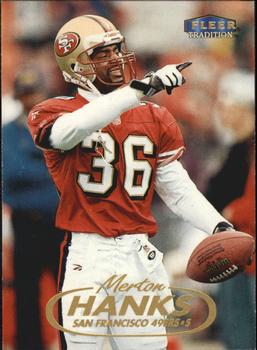 Merton Hanks San Francisco 49ers 1998 Fleer Tradition NFL #175